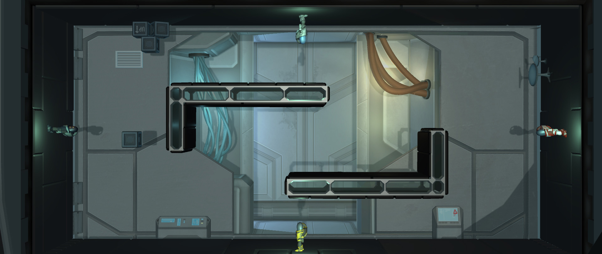 Screenshot of Arguenauts. Round start.